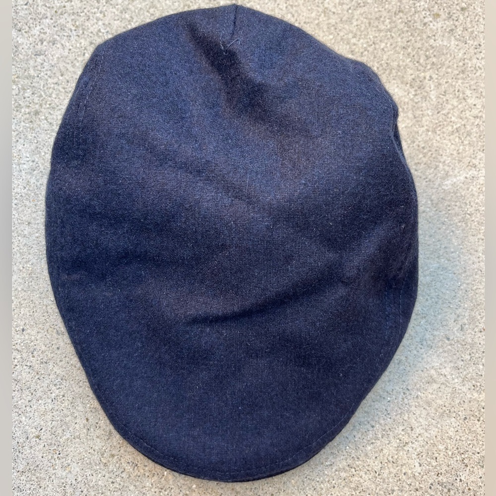 Goorin Bros. Ivy Classic Black Wool Flat Cap - S/M